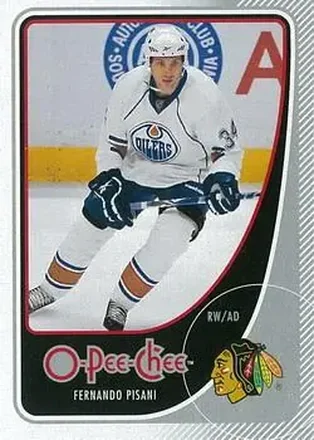 2010-11 O-Pee-Chee #17 - Fernando Pisani - Chicago Blackhawks
