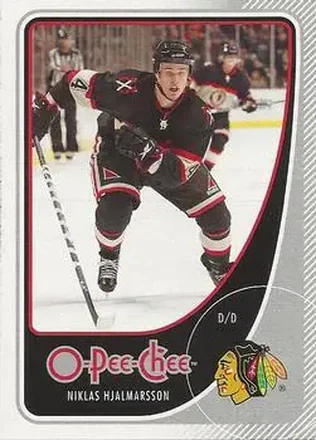 2010-11 O-Pee-Chee #21 - Niklas Hjalmarsson - Chicago Blackhawks
