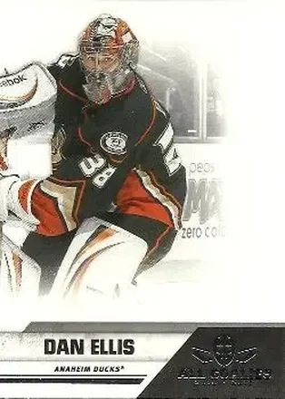 2010-11 Panini All Goalies #3 - Dan Ellis - Anaheim Ducks