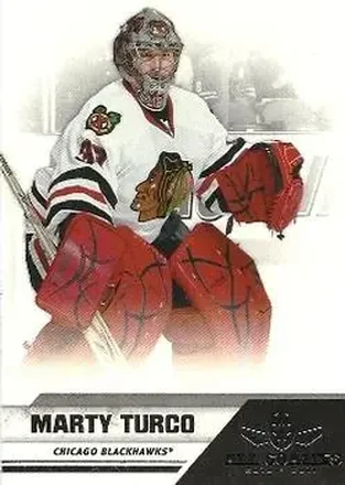 2010-11 Panini All Goalies #18 - Marty Turco - Chicago Blackhawks