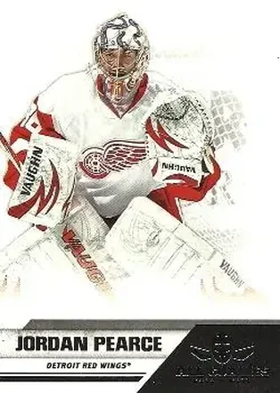 2010-11 Panini All Goalies #29 - Jordan Pearce - Detroit Red Wings
