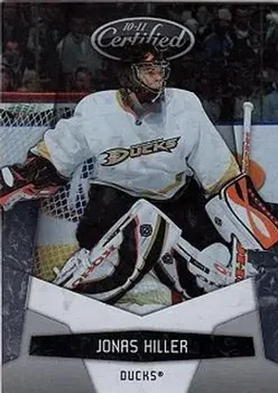 2010-11 Panini Certified #5 - Jonas Hiller - Anaheim Ducks