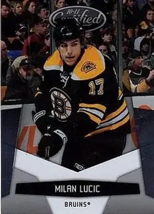 2010-11 Panini Certified #11 - Milan Lucic - Boston Bruins