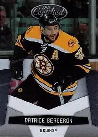 2010-11 Panini Certified #12 - Patrice Bergeron - Boston Bruins