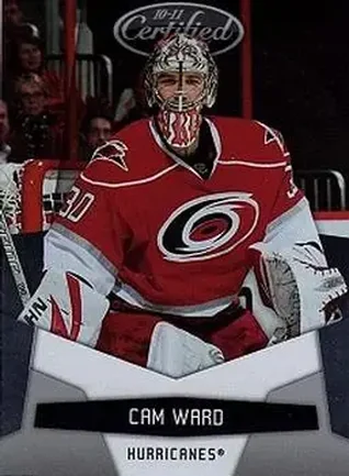 2010-11 Panini Certified #28 - Cam Ward - Carolina Hurricanes