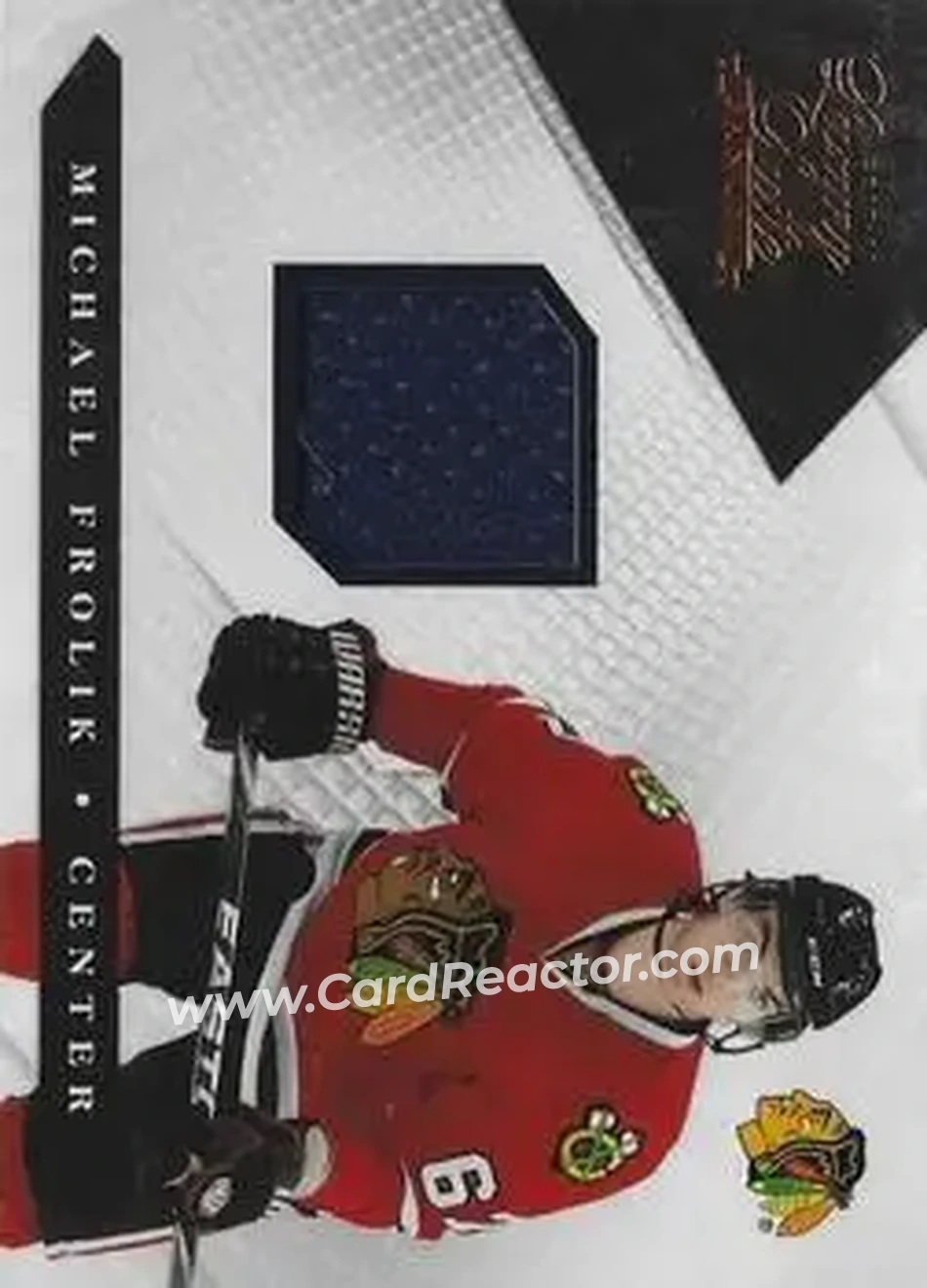2010-11 Panini Luxury Suite #30 - Michael Frolik - Chicago Blackhawks - Front