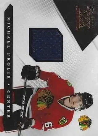 2010-11 Panini Luxury Suite #30 - Michael Frolik - Chicago Blackhawks