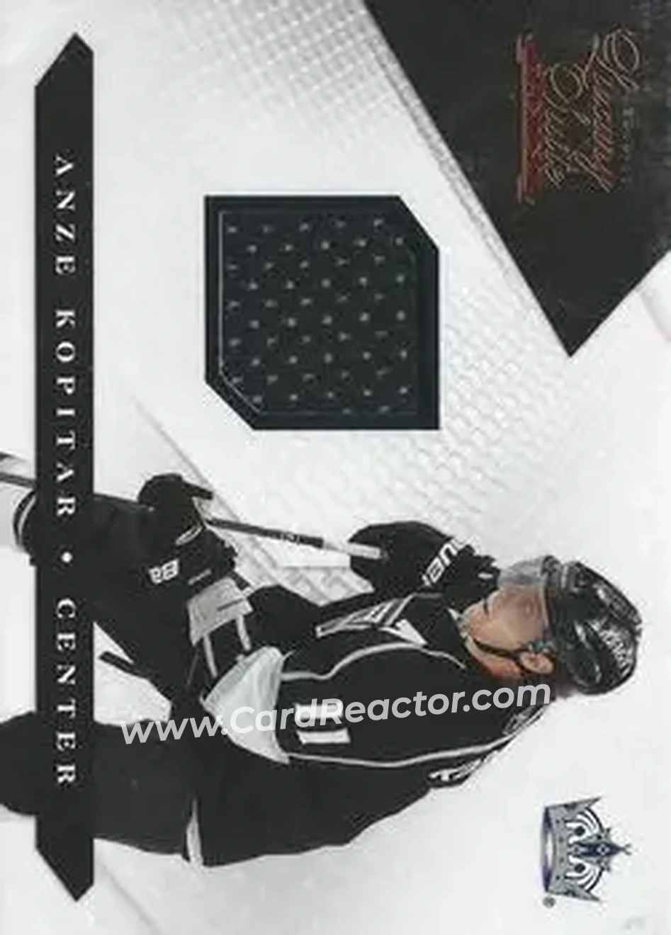 2010-11 Panini Luxury Suite #31 - Anze Kopitar - Los Angeles Kings - Front