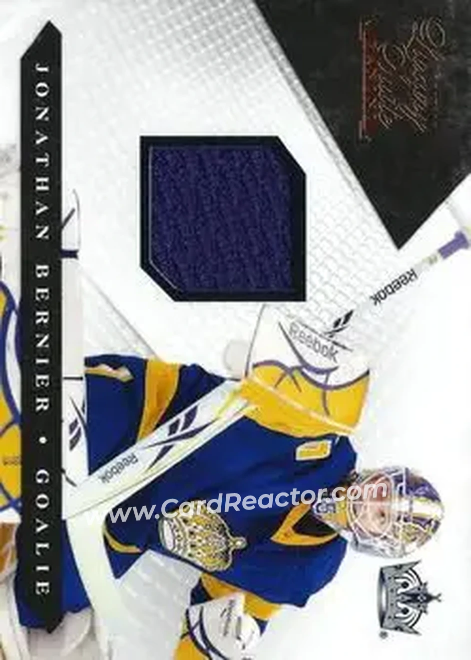 2010-11 Panini Luxury Suite #33 - Jonathan Bernier - Los Angeles Kings - Front
