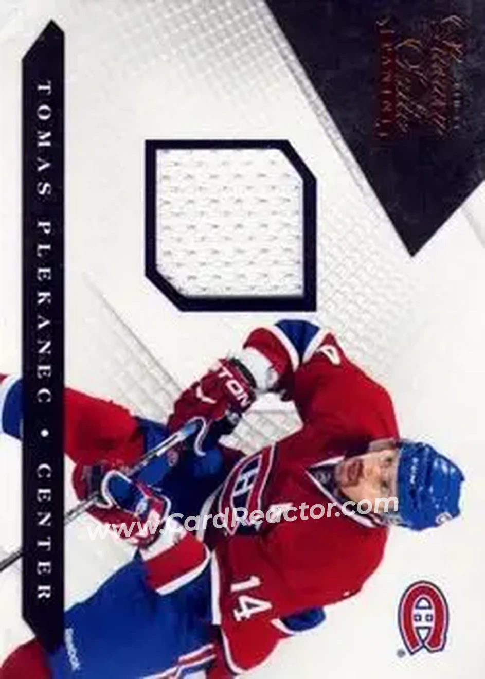 2010-11 Panini Luxury Suite #39 - Tomas Plekanec - Montreal Canadiens - Front