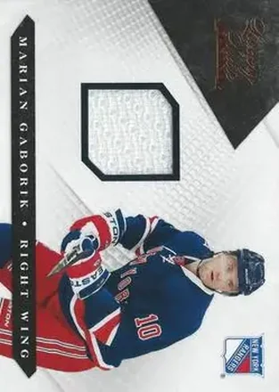 2010-11 Panini Luxury Suite #46 - Marian Gaborik - New York Rangers