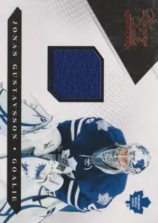 2010-11 Panini Luxury Suite #68 - Jonas Gustavsson - Toronto Maple Leafs