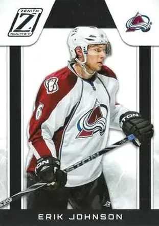 2010-11 Panini Zenith #2 - Erik Johnson - Colorado Avalanche