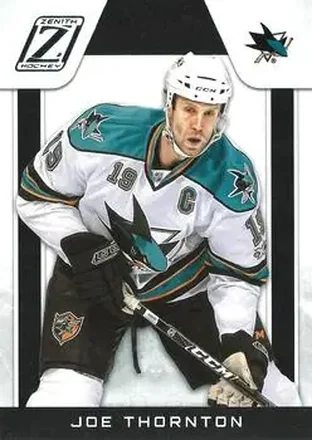 2010-11 Panini Zenith #4 - Joe Thornton - San Jose Sharks