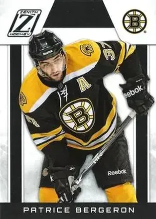 2010-11 Panini Zenith #7 - Patrice Bergeron - Boston Bruins