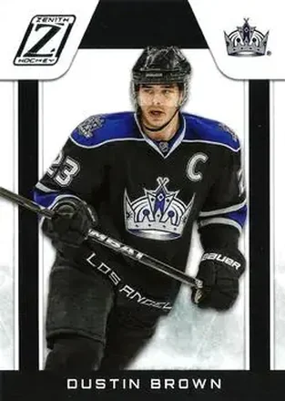 2010-11 Panini Zenith #9 - Dustin Brown - Los Angeles Kings