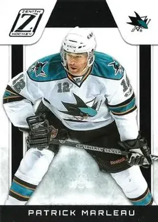 2010-11 Panini Zenith #12 - Patrick Marleau - San Jose Sharks