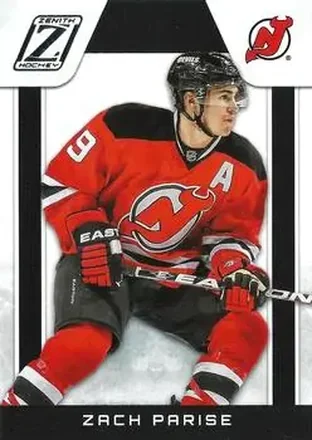 2010-11 Panini Zenith #18 - Zach Parise - New Jersey Devils