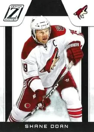 2010-11 Panini Zenith #22 - Shane Doan - Phoenix Coyotes