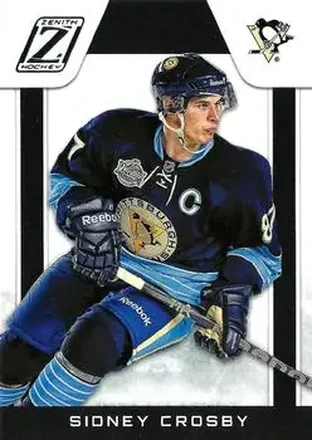 2010-11 Panini Zenith #25 - Sidney Crosby - Pittsburgh Penguins