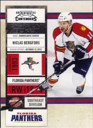 2010-11 Playoff Contenders #2 - Nicklas Bergfors - Florida Panthers