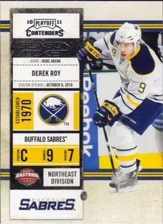 2010-11 Playoff Contenders #3 - Derek Roy - Buffalo Sabres