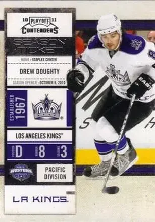 2010-11 Playoff Contenders #9 - Drew Doughty - Los Angeles Kings