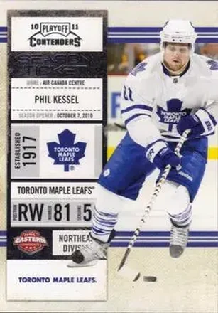 2010-11 Playoff Contenders #19 - Phil Kessel - Toronto Maple Leafs