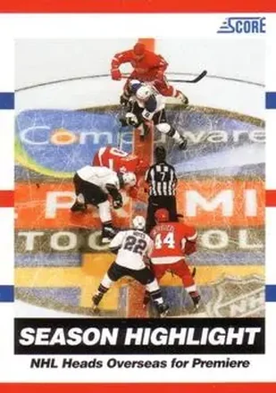 2010-11 Score #7 - NHL Heads Overseas for Premiere - Detroit Red Wings