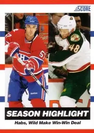 2010-11 Score #9 - Benoit Pouliot - Guillaume Latendresse SH - Montreal Canadiens - Minnesota Wild