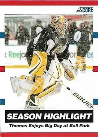 2010-11 Score #13 - Tim Thomas - Boston Bruins