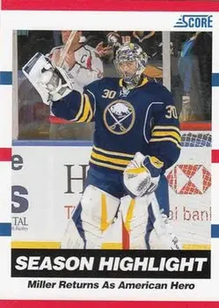 2010-11 Score #15 - Ryan Miller - Buffalo Sabres
