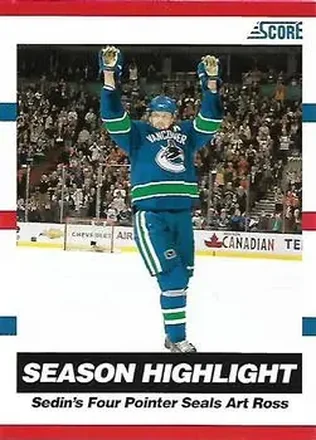2010-11 Score feature card