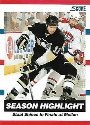 2010-11 Score #29 - Jordan Staal - Pittsburgh Penguins