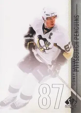 2010-11 SP Authentic #1 - Sidney Crosby - Pittsburgh Penguins