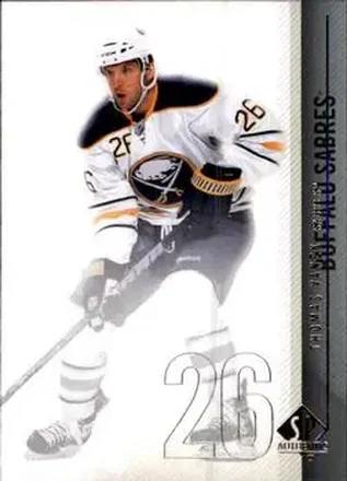 2010-11 SP Authentic #4 - Thomas Vanek - Buffalo Sabres