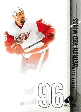2010-11 SP Authentic #6 - Tomas Holmstrom - Detroit Red Wings