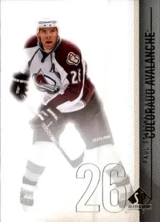 2010-11 SP Authentic #10 - Paul Stastny - Colorado Avalanche