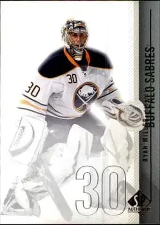 2010-11 SP Authentic #13 - Ryan Miller - Buffalo Sabres