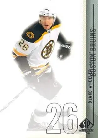 2010-11 SP Authentic #15 - Blake Wheeler - Boston Bruins