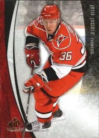 2010-11 SP Game Used #18 - Jussi Jokinen - Carolina Hurricanes