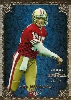 2010 Topps Five Star #120 - Joe Montana - San Francisco 49ers