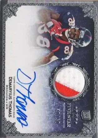 2010 Topps Five Star feature card