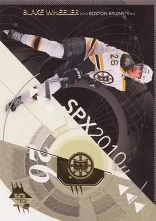 2010-11 SPx #7 - Blake Wheeler - Boston Bruins
