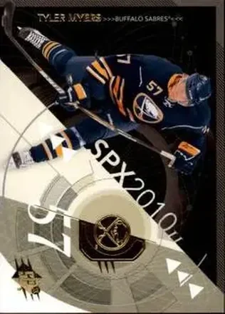 2010-11 SPx #11 - Tyler Myers - Buffalo Sabres