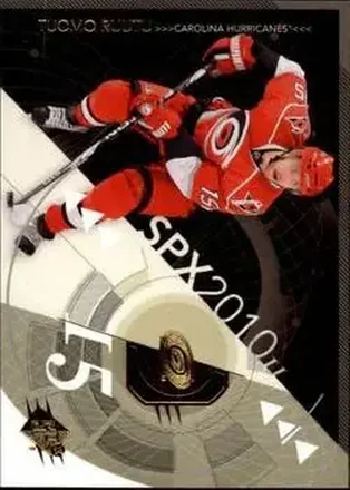 2010-11 SPx #17 - Tuomo Ruutu - Carolina Hurricanes