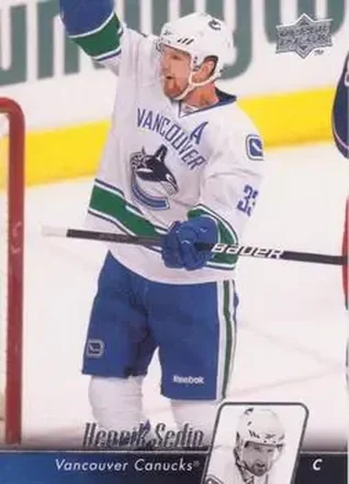 2010-11 Upper Deck #7 - Henrik Sedin - Vancouver Canucks