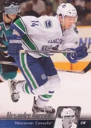 2010-11 Upper Deck #9 - Alexandre Burrows - Vancouver Canucks