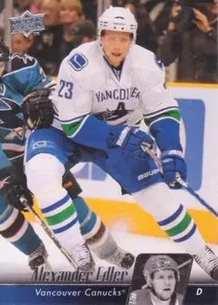 2010-11 Upper Deck #10 - Alexander Edler - Vancouver Canucks