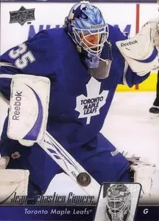 2010-11 Upper Deck #16 - Jean-Sebastien Giguere - Toronto Maple Leafs